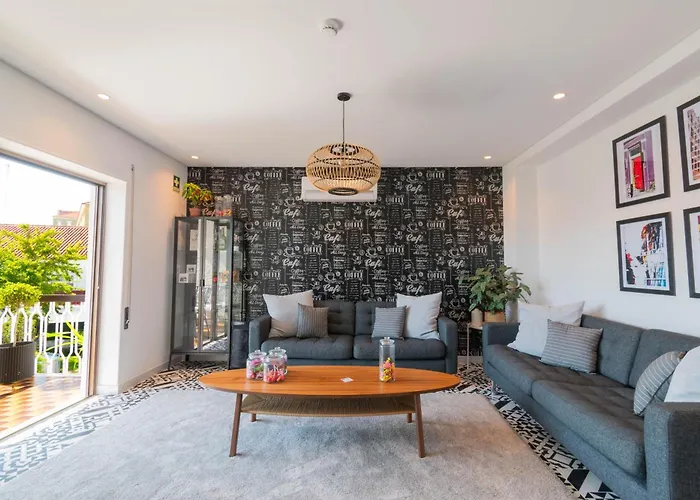 7min To Uni Se-velha - Ac - Work Desk - 300mbs Wifi - 9 Coimbra